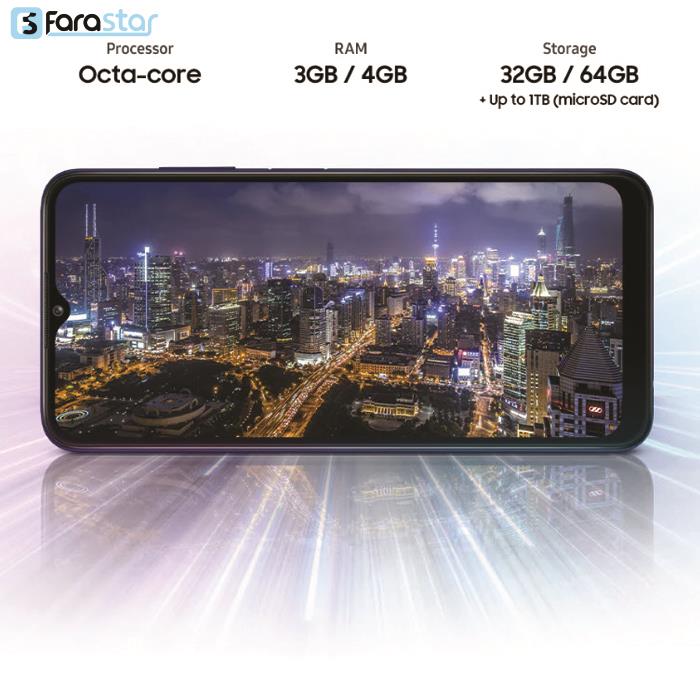         گوشی موبایل سامسونگ مدل Galaxy A03s دو سیم کارت ظرفیت 64 گیگابایت