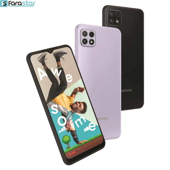       گوشی موبایل سامسونگ مدل Galaxy A22 5G دو سیم‌ کارت ظرفیت 128/4 گیگابایت	