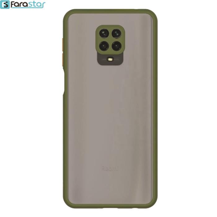  گارد پشت مات محافظ لنز دار مناسب برای گوشی شیائومی مدل Note 9 Pro	