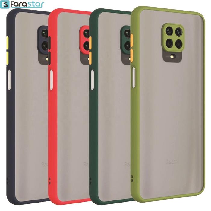   گارد پشت مات محافظ لنز دار مناسب برای گوشی شیائومی مدل Note 9 Pro	