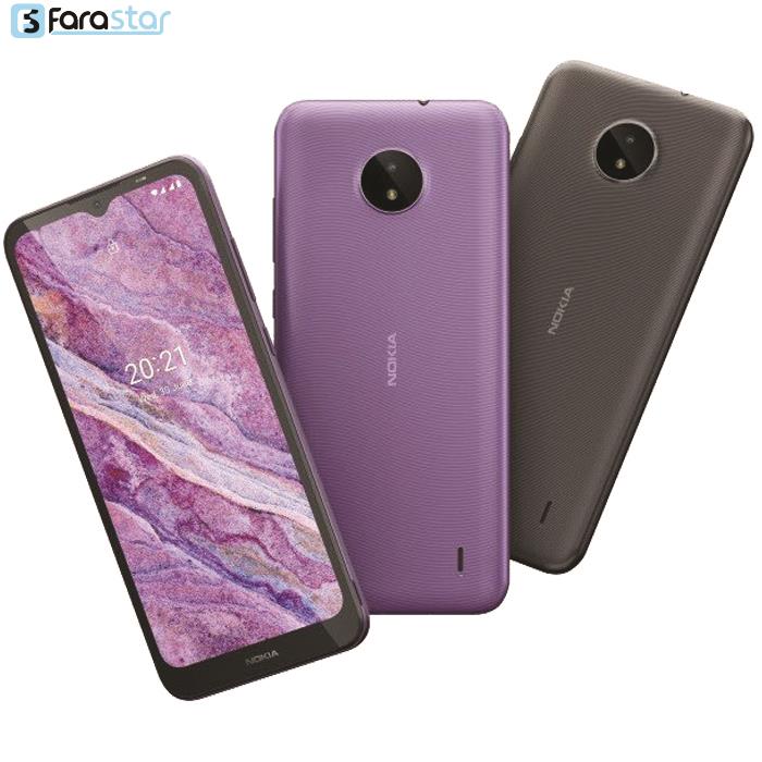       گوشی موبایل نوکیا مدل C10 دو سیم کارت ظرفیت 32/2 گیگابایت