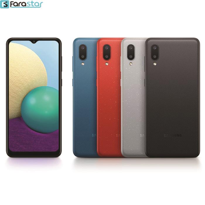      گوشی موبایل سامسونگ مدل Galaxy A02 دو سیم کارت ظرفیت 32 گیگابایت	