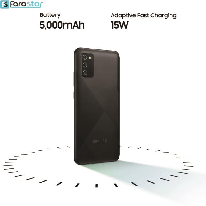        گوشی موبایل سامسونگ مدل Galaxy A02s دو سیم کارت ظرفیت 64 گیگابایت