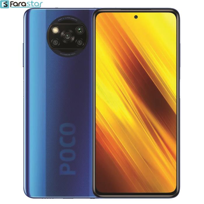    گوشی موبایل شیائومی مدل Poco X3 دو سیم‌ کارت ظرفیت 128/6 گیگابایت