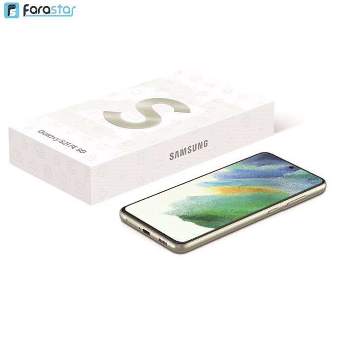        گوشی موبایل سامسونگ مدل Galaxy S21 FE 5G دو سیم کارت ظرفیت 128/8گیگابایت