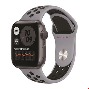 ساعت هوشمند اپل واچ سری 6 مدل 44mm Space Gray Aluminum Case with Nike Sport Band
