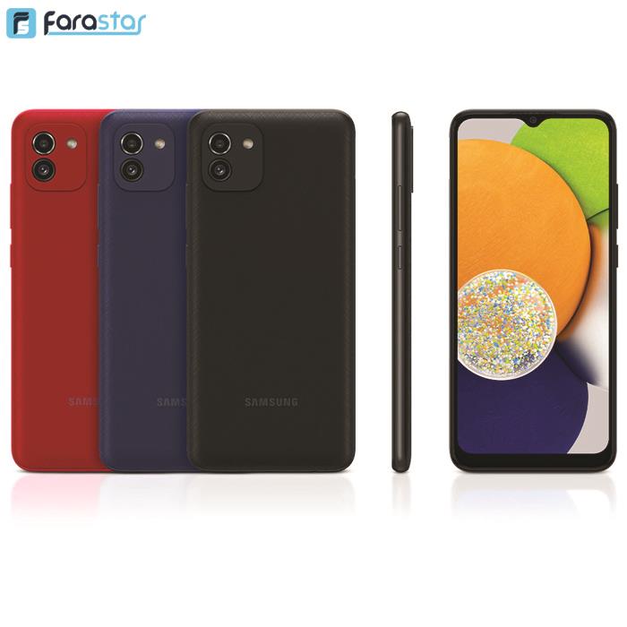   گوشی موبایل سامسونگ مدل Galaxy A03 دو سیم کارت ظرفیت 32/3 گیگابایت