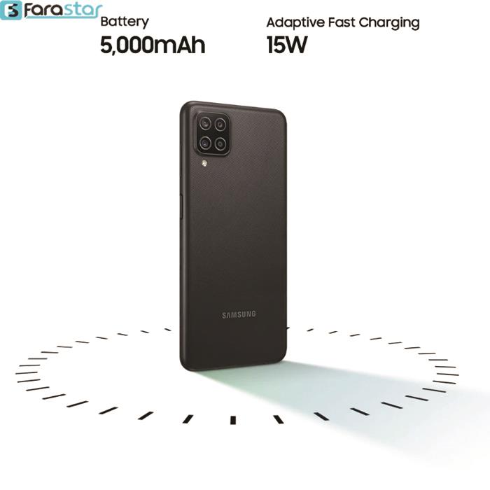 گوشی موبایل سامسونگ مدل Galaxy A12 دو سیم کارت ظرفیت 64گیگابایت	
