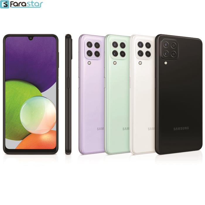  گوشی موبایل سامسونگ مدل Galaxy A22 4G دو سیم‌ کارت ظرفیت 64 گیگابایت	