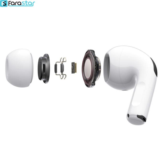   هدفون بی‌ سیم اپل مدل AirPods Pro همراه با محفظه شارژ  