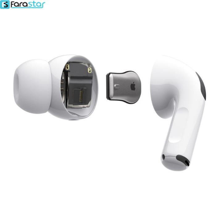   هدفون بی‌ سیم اپل مدل AirPods Pro همراه با محفظه شارژ  