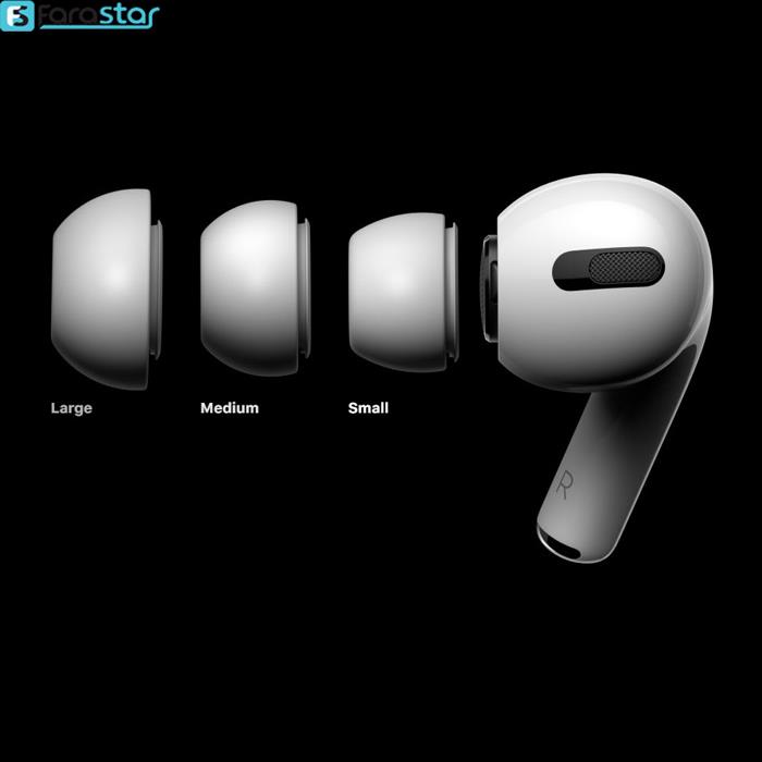 هدفون بی‌ سیم اپل مدل AirPods Pro همراه با محفظه شارژ    