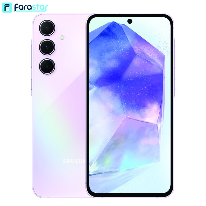  گوشی موبایل سامسونگ مدل Galaxy A55 5G دو سیم کارت ظرفیت 128/6 گیگابایت