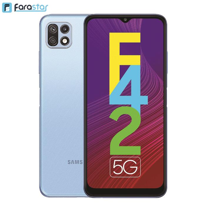 گوشی موبایل سامسونگ مدل Galaxy F42 5G دو سیم کارت ظرفیت 128/6 گیگابایت