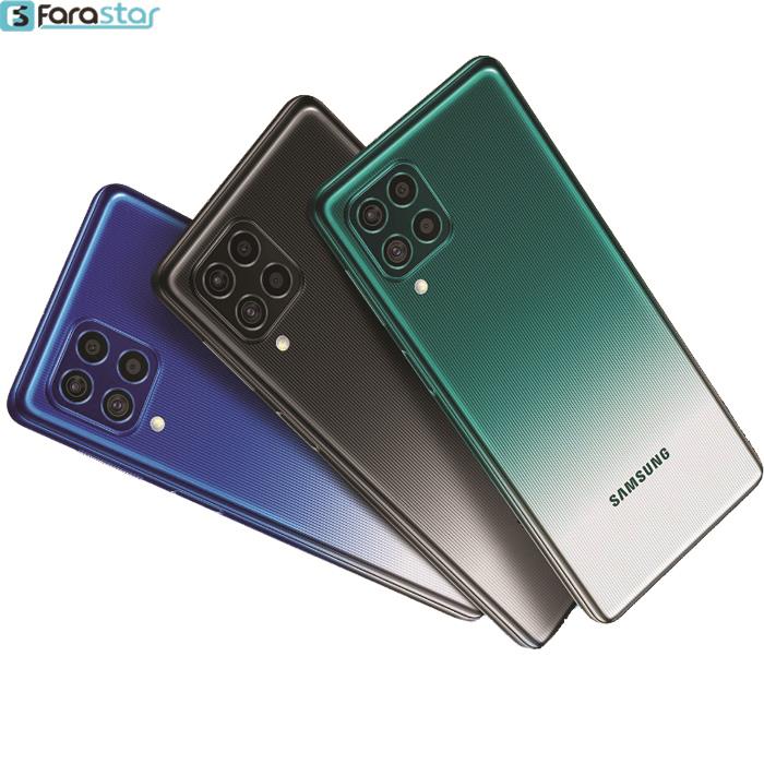  	گوشی موبایل سامسونگ مدل Galaxy F62 دو سیم کارت ظرفیت 128گیگابایت