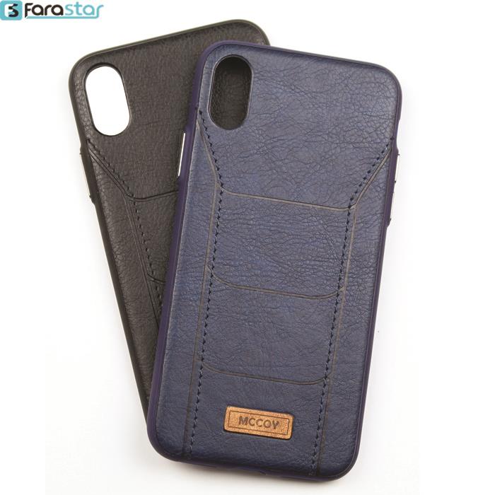  گارد چرمی مک کوی مناسب برای گوشی اپل Iphone X