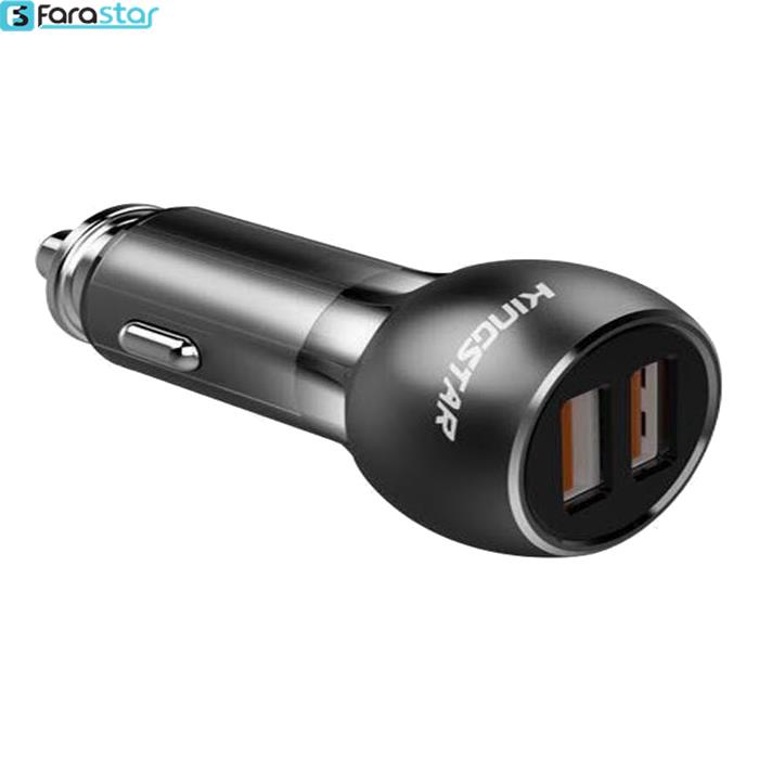 شارژر فندکی با کابل Kingstar K503QC Type C   