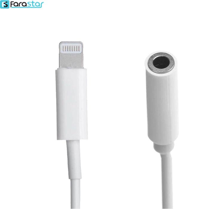  مبدل لایتنینگ به جک 3.5 میلی متری پی نت مدل KB844 