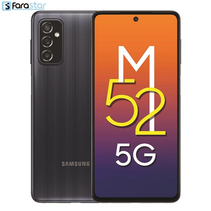  گوشی موبایل سامسونگ مدل Galaxy M52 5G دو سیم کارت ظرفیت 128/6 گیگابایت