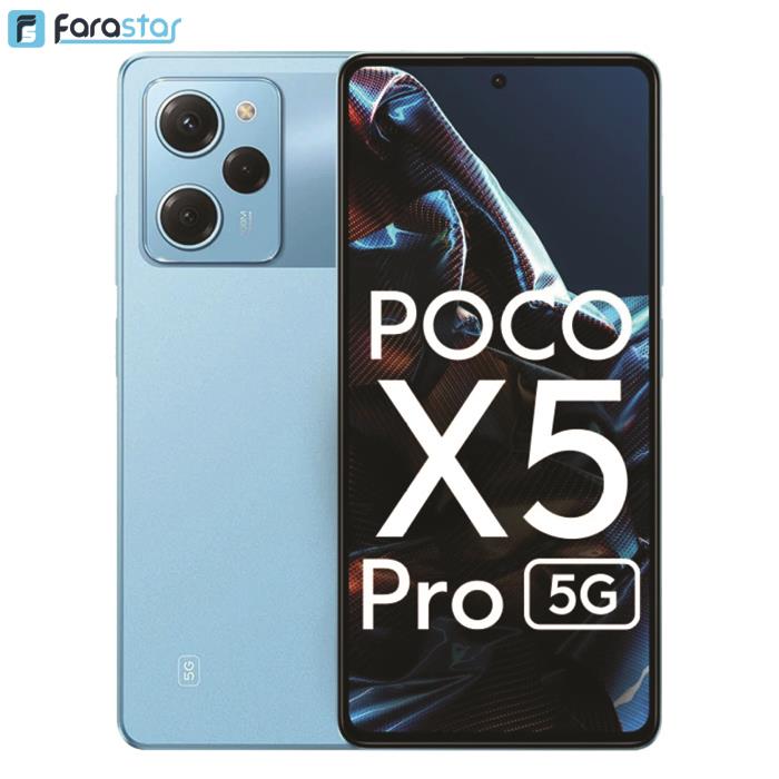  گوشی موبایل شیائومی مدل Poco X5 Pro 5G دو سیم‌ کارت ظرفیت 256/8 گیگابایت