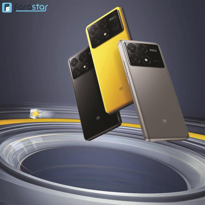  گوشی موبایل شیائومی مدل Poco X6 Pro 5G دو سیم‌ کارت ظرفیت 256/8 گیگابایت