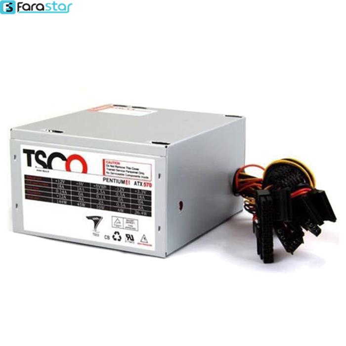 منبع تغذیه کامپیوتر تسکو مدل TP 570W  