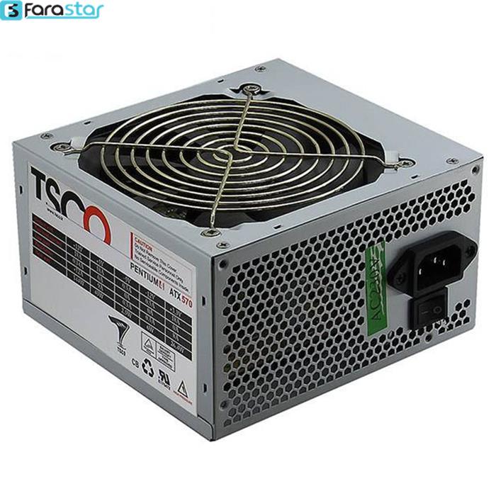  منبع تغذیه کامپیوتر تسکو مدل TP 570W  