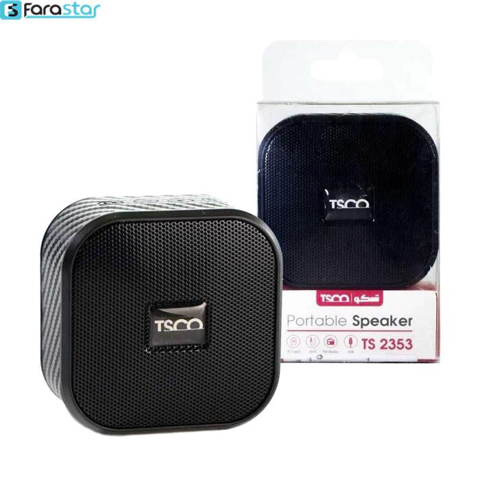  اسپیکر بلوتوثی قابل حمل تسکو مدل TS 2353   