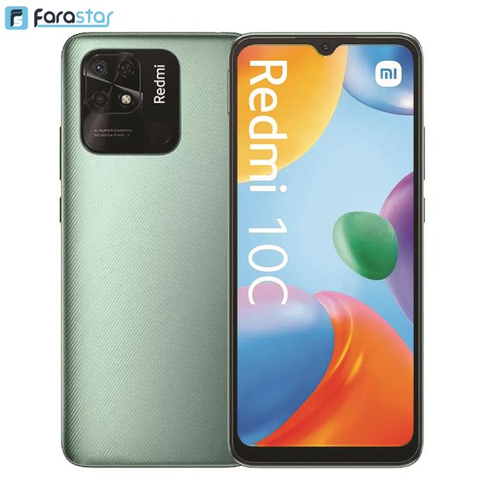  گوشی موبایل شیائومی مدل Redmi 10C دو سیم کارت ظرفیت 64/4 گیگابایت