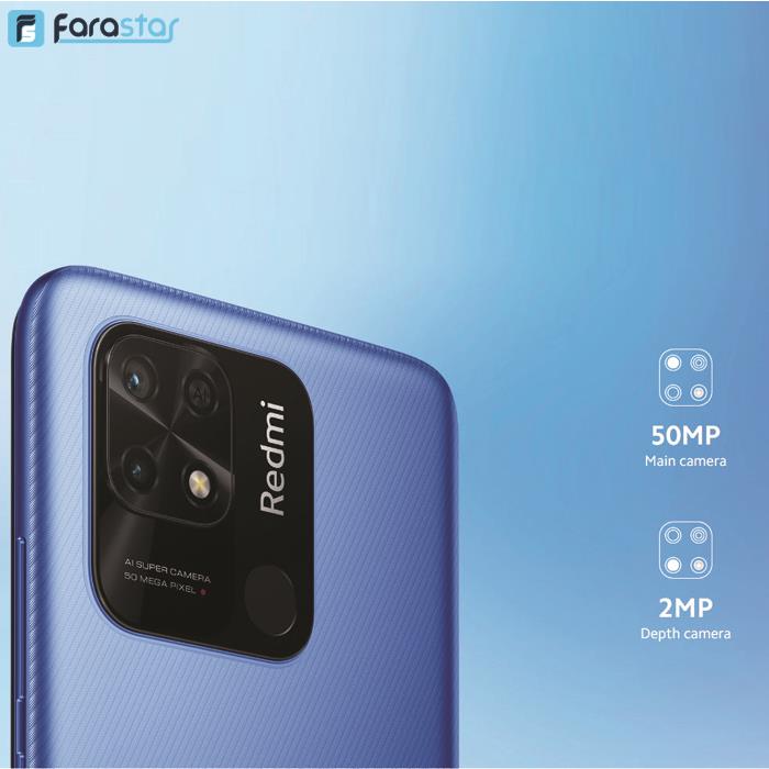  گوشی موبایل شیائومی مدل Redmi 10C دو سیم کارت ظرفیت 64/4 گیگابایت