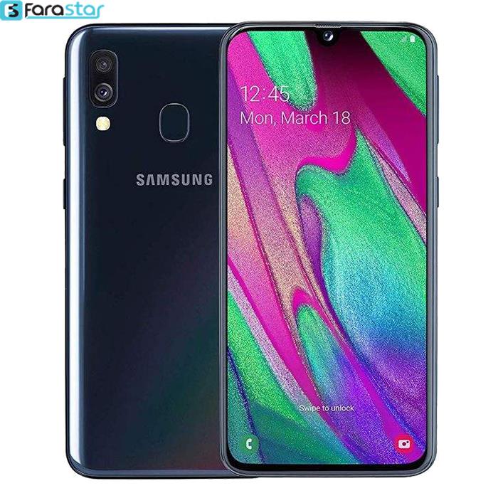  گوشی موبایل سامسونگ مدل Galaxy A40 دو سیم کارت ظرفیت 64 گیگابایت 