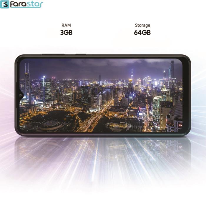 گوشی موبایل سامسونگ مدل Galaxy A02 دو سیم کارت ظرفیت 64 گیگابایت