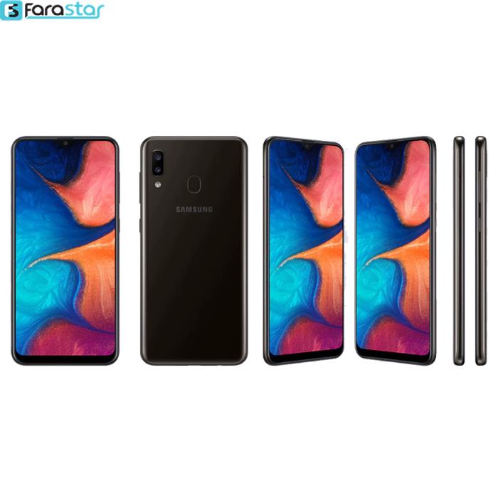  گوشی موبایل سامسونگ مدل Galaxy A20 SM-A205F/DS دو سیم کارت ظرفیت 32گیگابایت  