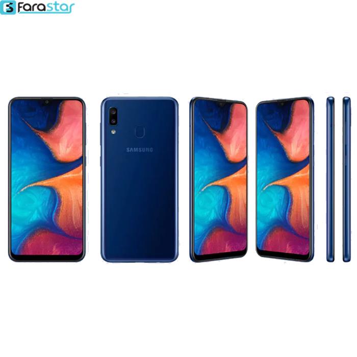  گوشی موبایل سامسونگ مدل Galaxy A20 SM-A205F/DS دو سیم کارت ظرفیت 32گیگابایت  