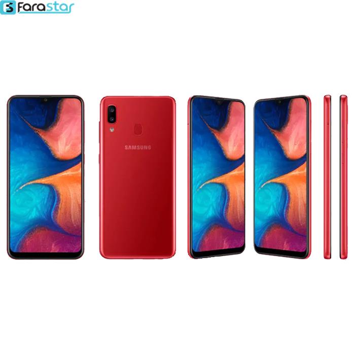  گوشی موبایل سامسونگ مدل Galaxy A20 SM-A205F/DS دو سیم کارت ظرفیت 32گیگابایت  