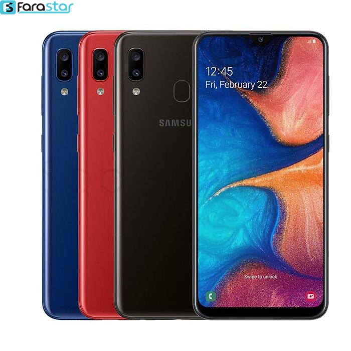   گوشی موبایل سامسونگ مدل Galaxy A20 SM-A205F/DS دو سیم کارت ظرفیت 32گیگابایت  