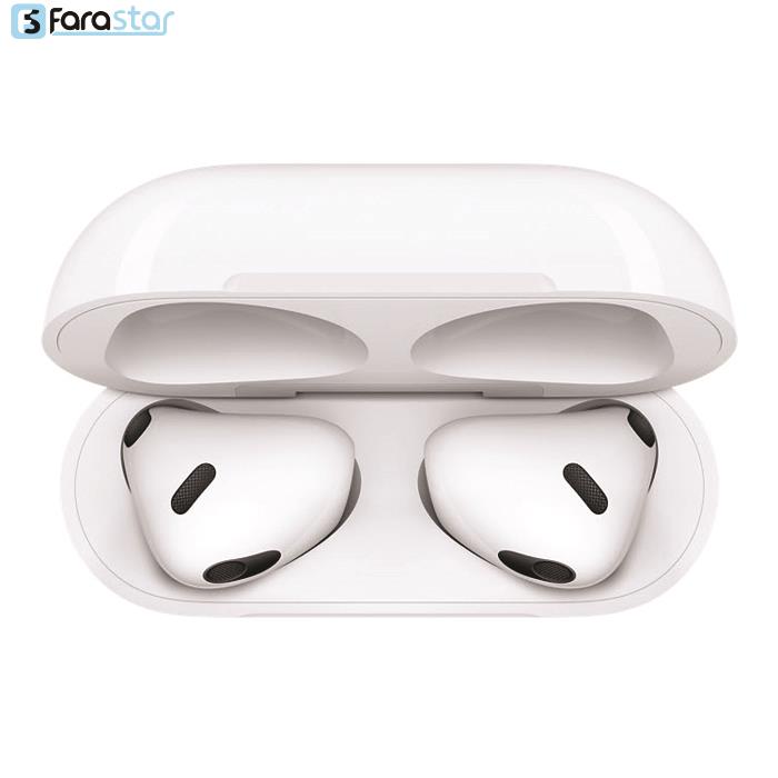  هدفون بی سیم اپل مدل AirPods 3 همراه با محفظه شارژ
