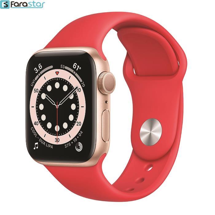 ساعت هوشمند اپل سری 6 مدل Aluminum Case 44mm 