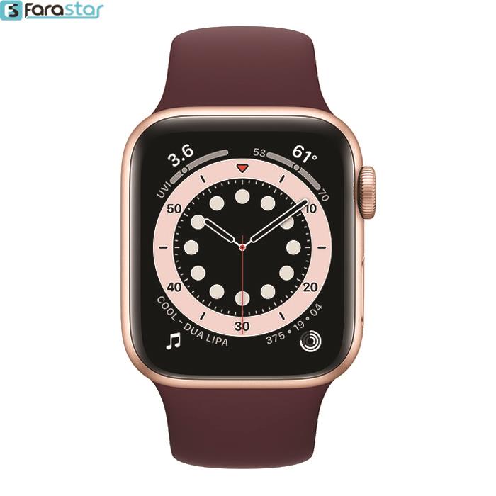 ساعت هوشمند اپل سری 6 مدل Aluminum Case 44mm
