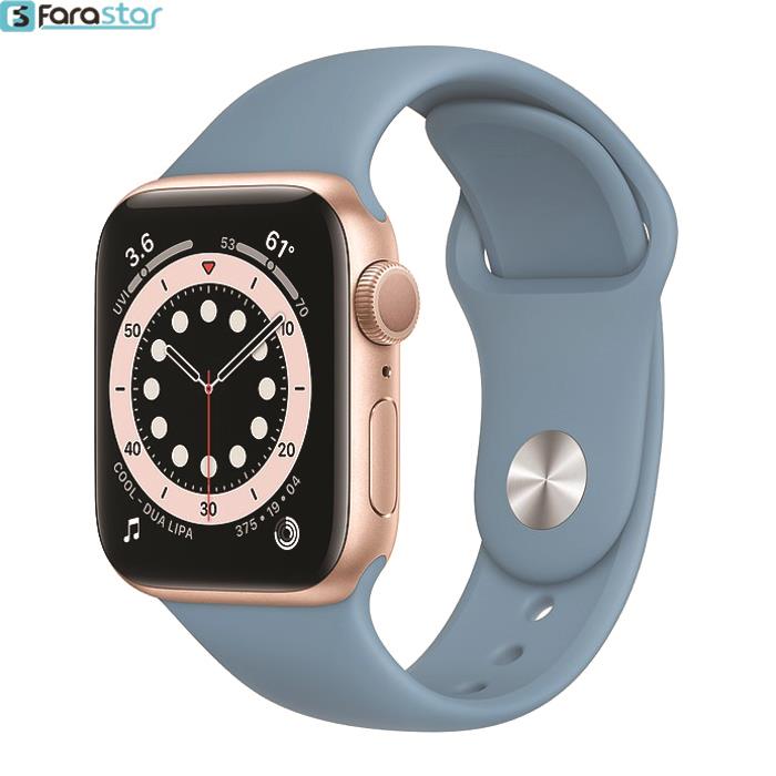 ساعت هوشمند اپل سری 6 مدل Aluminum Case 44mm