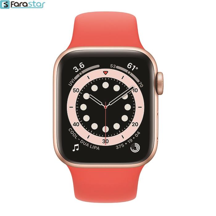 ساعت هوشمند اپل سری 6 مدل Aluminum Case 44mm