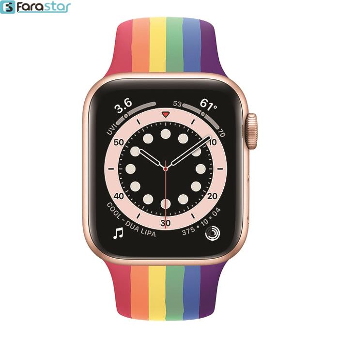 ساعت هوشمند اپل سری 6 مدل Aluminum Case 44mm