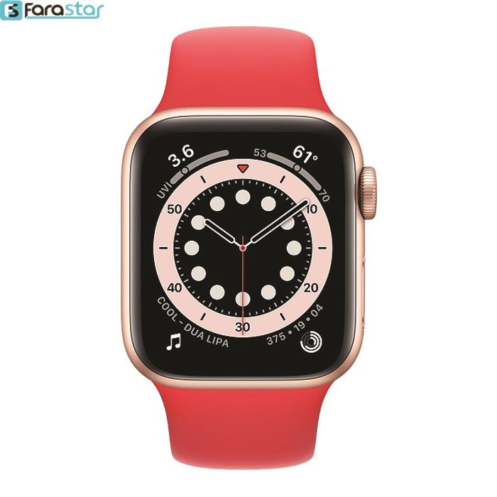 ساعت هوشمند اپل سری 6 مدل Aluminum Case 44mm