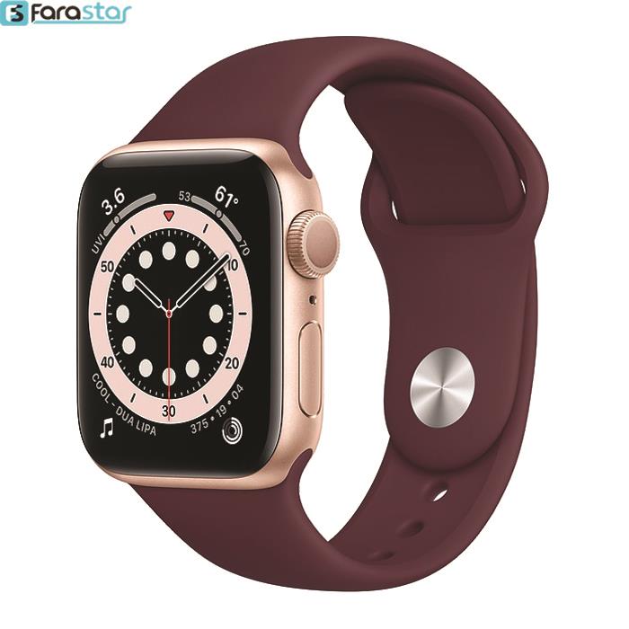 ساعت هوشمند اپل سری 6 مدل Aluminum Case 44mm