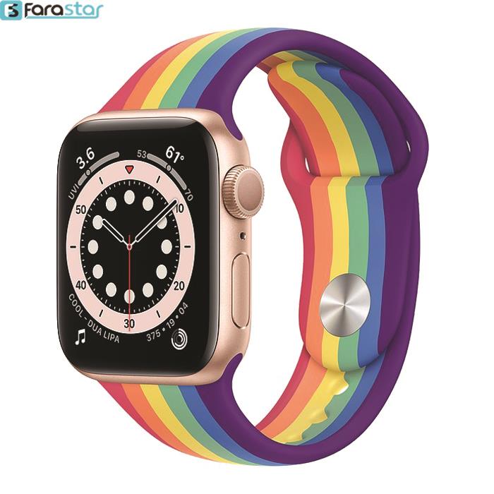 ساعت هوشمند اپل سری 6 مدل Aluminum Case 44mm 
