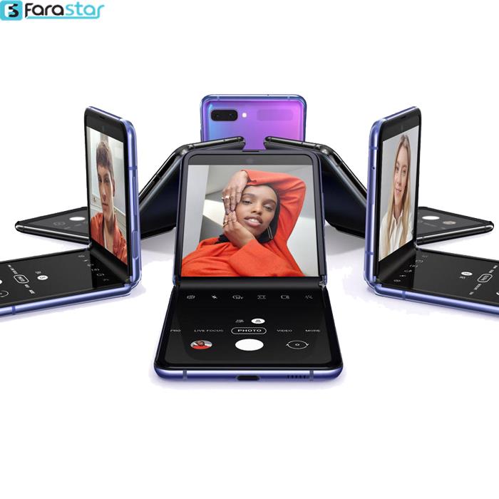   گوشی موبایل سامسونگ مدل Galaxy Z Flip تک سیم کارت ظرفیت 256 گیگابایت 