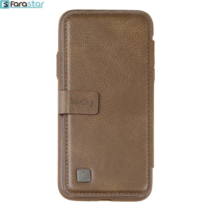  گارد چرمی مک کوی مناسب برای گوشی اپل Iphone X