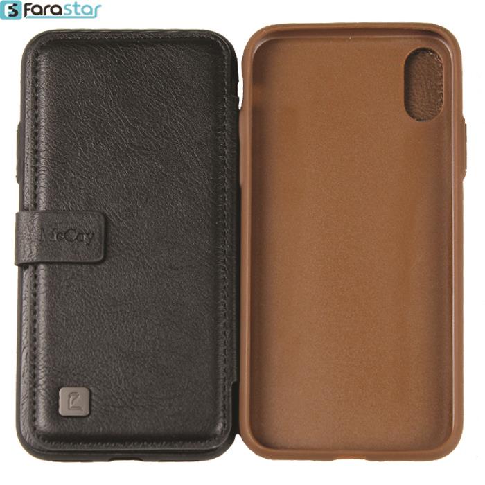  گارد چرمی مک کوی مناسب برای گوشی اپل Iphone X