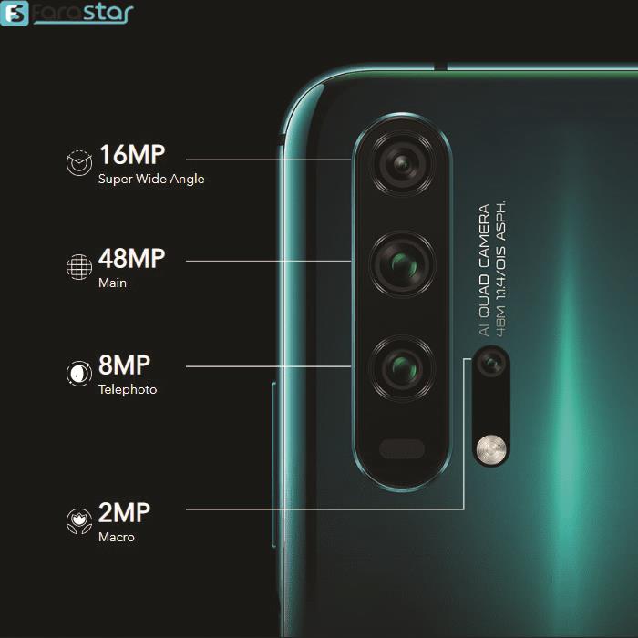  گوشی موبایل آنر مدل Honor 20 Pro دو سیم‌ کارت ظرفیت 256 گیگابایت