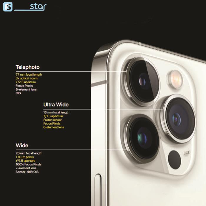  گوشی موبایل اپل Iphone 13 Pro با ظرفیت 128/6 گیگابایت